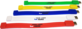 usb flash drive wrist bands